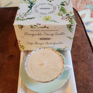 Dot & Lil TEACUP Soy Candle. Nib